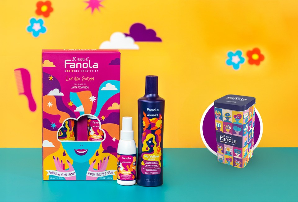 Wonder No Yellow Fanola 20 ára afmæliskit –