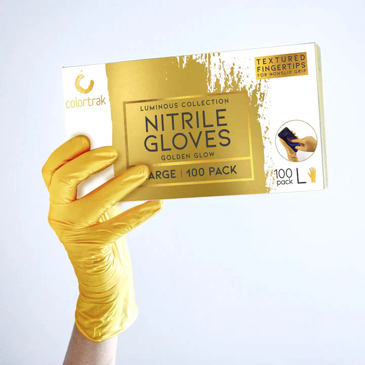 LUMINOUS COLLECTION NITRILE GLOVES MEDIUM