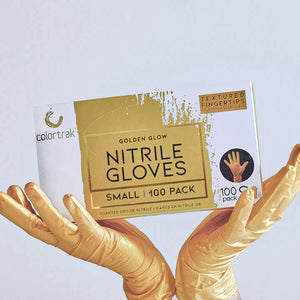 LUMINOUS COLLECTION NITRILE GLOVES LARGE