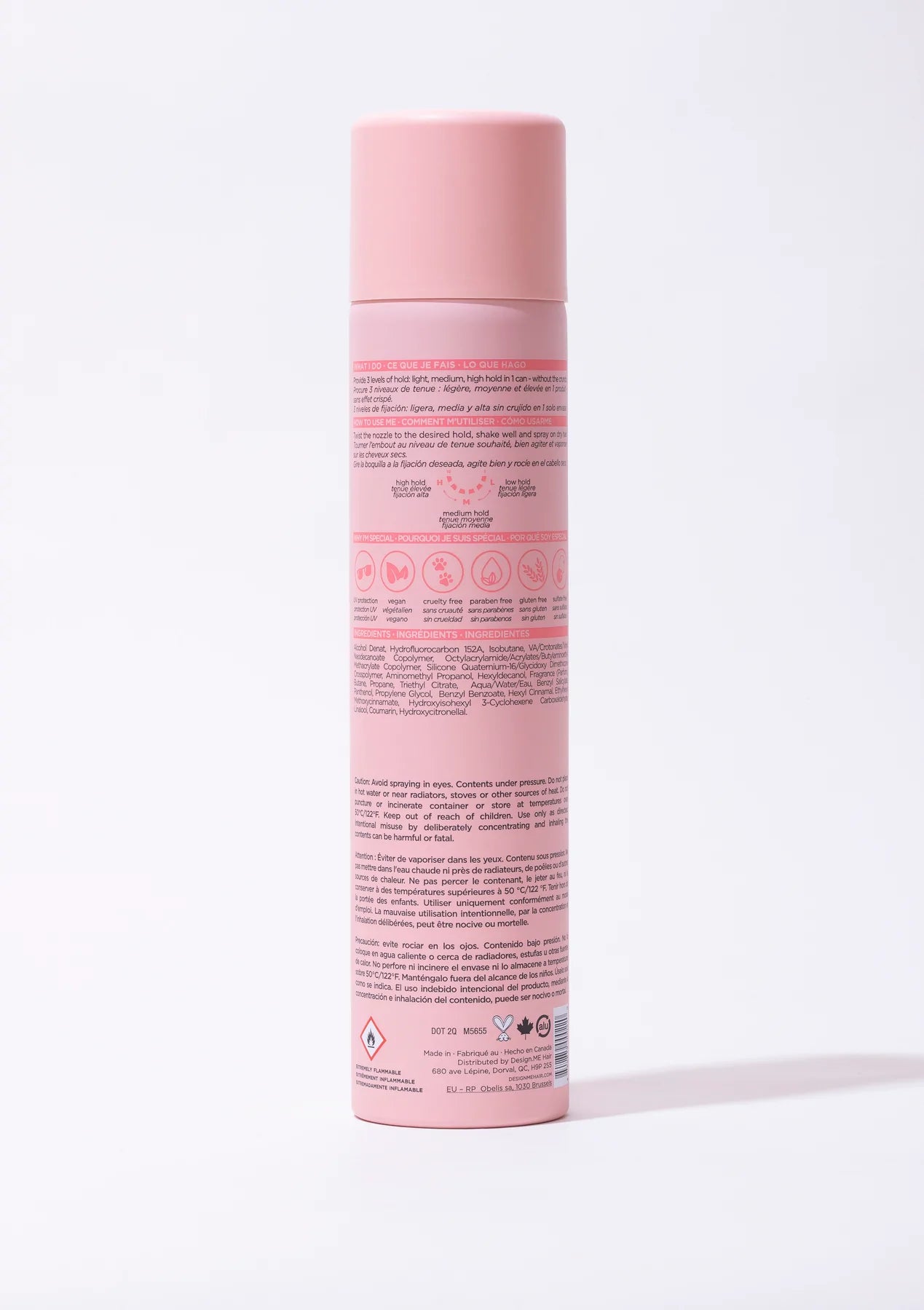 HOLD.ME • THREE-WAY HAIRSPRAY 330ML