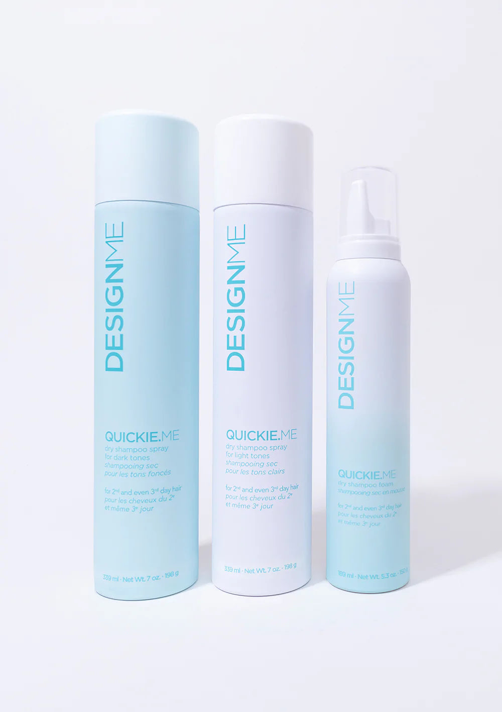 QUICKIE.ME • DRY SHAMPOO FOR LIGHT TONES 339ml