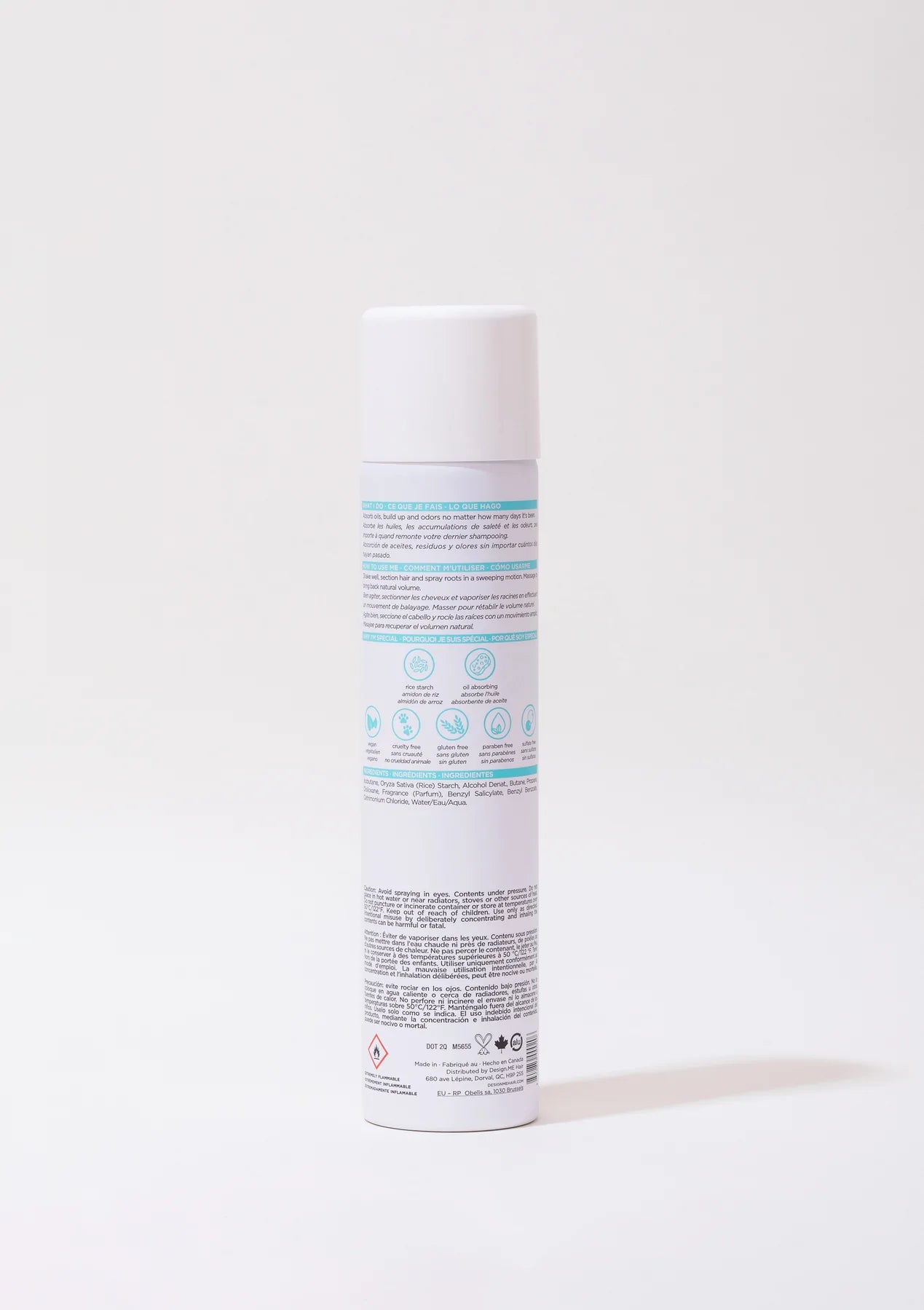 QUICKIE.ME • DRY SHAMPOO FOR LIGHT TONES 339ml