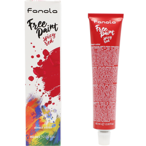 Fanola Free Paint Direct Colour Spicy Red 60ml